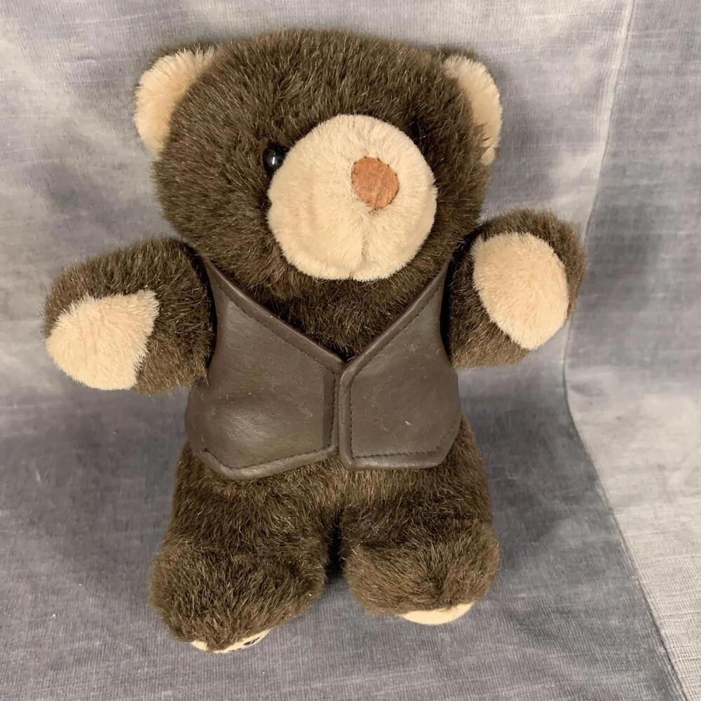 Hershey Brown Vest Teddy Bear 6" Plush Stuffed Animal Niagara Falls Canada